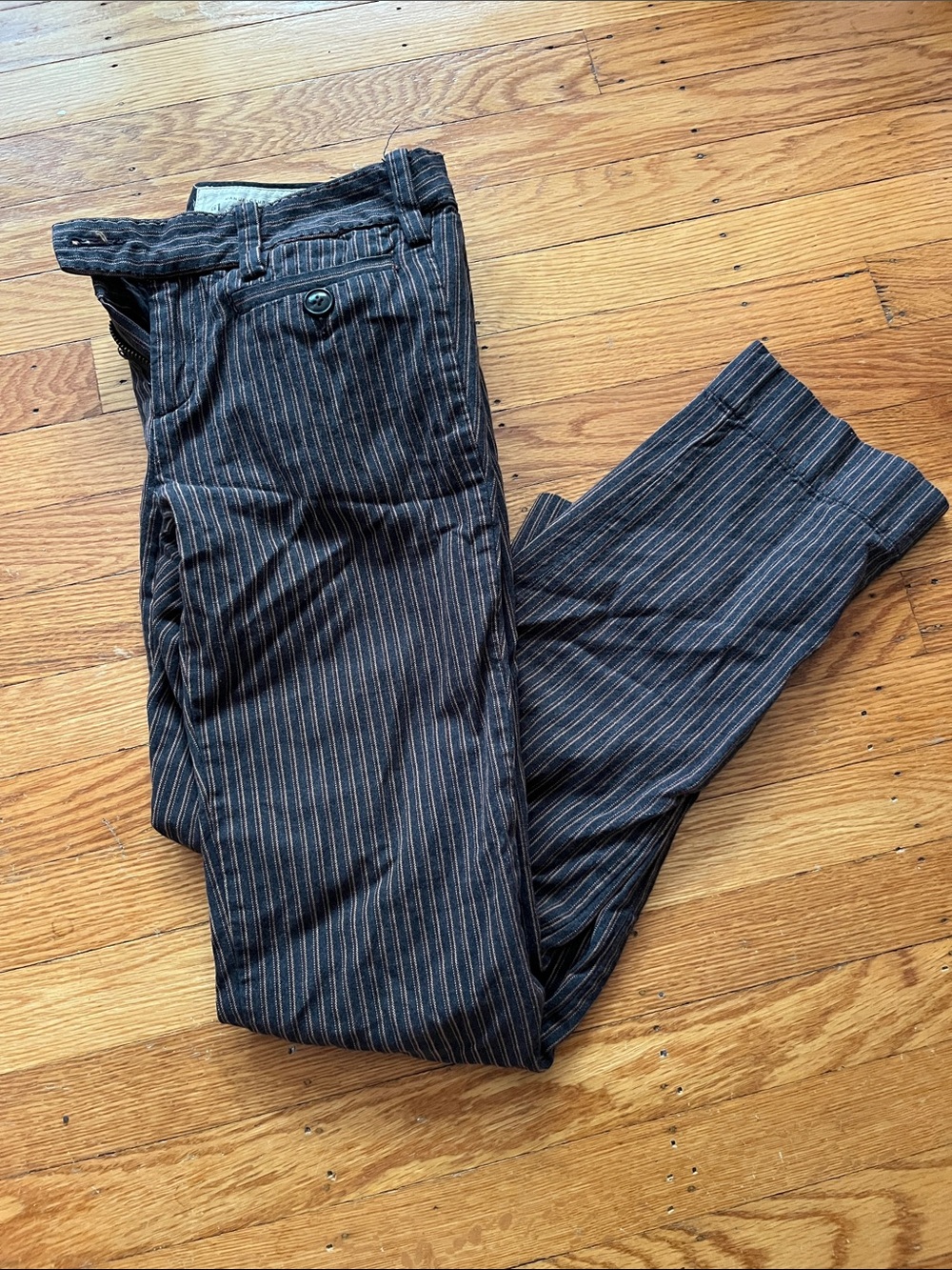 Vintage Anthropologie women’s pinstripe pants